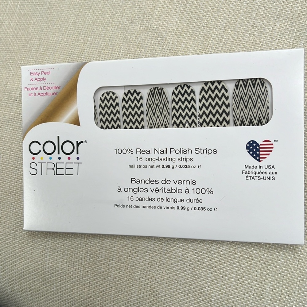 Brand New Color Street! Never Opened- Overlay: Keep Calm and Chevron
